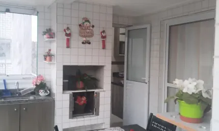 Apartamento 3 quartos,  lazer completo na cobertura no Canto do Forte