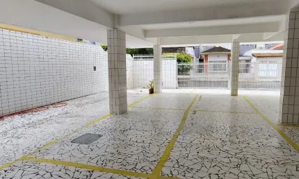 Vila caiçara, apto 2 dorms, garagem, excelente localização
