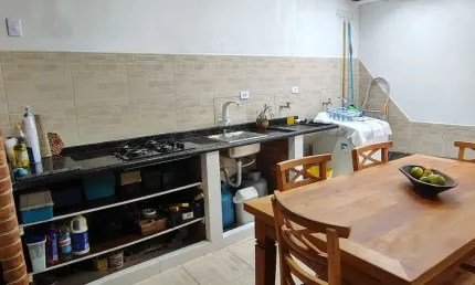 Vila Caiçara, casa 2 dormitórios, 1 suite, fino acabamento