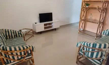 Casa com e quartos Praia Grande vila Caiçara com espaço gourmet  300 metros da praia