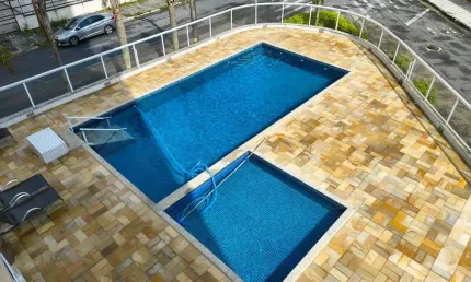 Apartamento 1 quarto - 200 metros mar - vila caiçara em praia grande - rp669