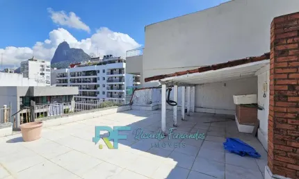 Cobertura com muito espaço, 354m², no coração de Botafogo
