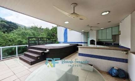 Cobertura duplex no Humaitá - 4 quartos, 2 suítes, 3 vagas