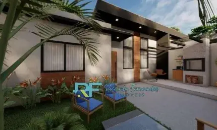 Casa linear. em construção na rua cacilda becker - macaé.