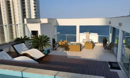 Cobertura duplex 4 suítes, vista mar, Balneário Camboriú, SC