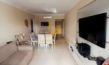 Apartamento com 2 quartos para alugar no Itararé, São Vicente , 96 m2 por R$ 3.500
