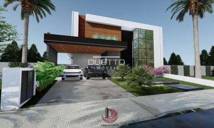 Casa térrea no Mosaico Essence com 04 suítes, em um lote de 338m², com área construída de 200 m² (c