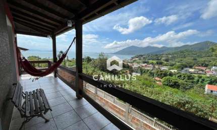 Casa Vista mar com 2 dormitórios à venda, 230 m² por R$ 850.000 - Ribeirão da Ilha - Florianópolis/SC