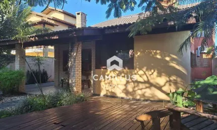 Casa com 5 dormitórios à venda, 276 m² por r$ 2.600.000,00 - campeche - florianópolis/sc