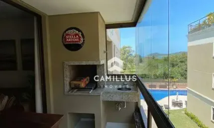 Apartamento vista mar com 2 dormitórios à venda, 90 m² por R$ 1.450.000 - Campeche - Florianópolis/SC
