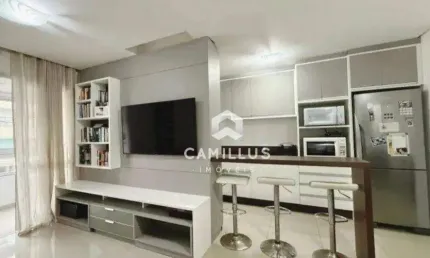 Apartamento com 3 dormitórios à venda, 103 m² por r$ 689.000,00 - areias - são josé/sc