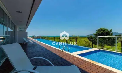 Apartamento vista mar com 3 dormitórios à venda, 113 m² por R$ 1.890.000 - Morro das Pedras - Florianópolis/SC