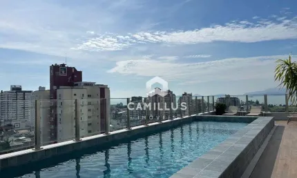 Apartamento vista mar com 3 dormitórios à venda, 130 m² por R$ 1.700.000 - Canto - Florianópolis/SC