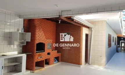 Linda Casa com 2 dormitórios à venda, 116 m² por R$ 630.000,- Aviação - Praia Grande/SP