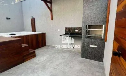 Linda Casa com 2 dormitórios à venda, 90 m² por R$ 780.000 - Canto do Forte - Praia Grande/SP