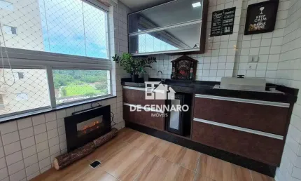Apartamento com 2 dormitórios à venda por r$ 670.000 - canto do forte - praia grande/sp