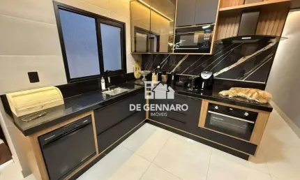 Linda casa na tupi em Praia Grande com 3 dormitórios