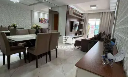 Apartamento com 3 quartos à venda na Rua Guimarães Rosa, Vila Assunção, Praia Grande