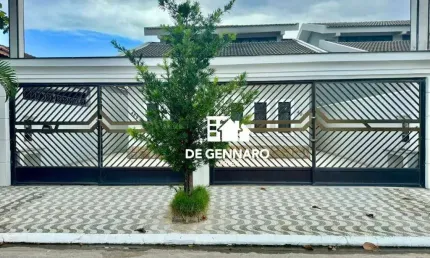 Linda Casa Nova, Próximo do Mar, com 100m2, 2 Dormitórios, 1 suíte, Praia Grande, Maracanã