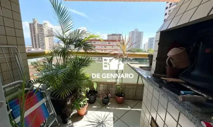 Apartamento com 1 dormitório à venda, 74 m² por r$ 340.000,00 - aviação - praia grande/sp