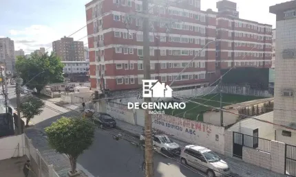Canto do forte, praia grande. apartamento de 1 dormitorio, 1 vaga de garagem