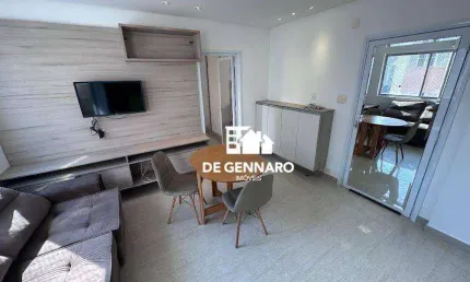 Apartamento com 1 dormitório à venda por r$ 269.000,00 - boqueirão - praia grande/sp