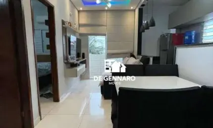 Sobrado com 2 dormitórios à venda, 60 m² por R$ 250.000 - Parque das Américas - Praia Grande/SP