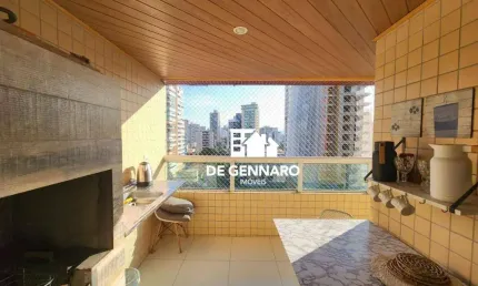 Apartamento com 3 dormitórios à venda, 86 m² por R$ 560.000,00 - Vila Guilhermina - Praia Grande/SP