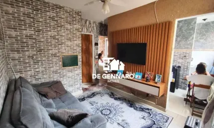 Apartamento com 2 dormitórios à venda, 43 m² por r$ 180.000,00 - jardim quietude - praia grande/sp