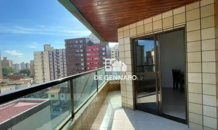 Apartamento com 1 dormitório, 55 m² - venda por R$ 280.000,00 ou aluguel por R$ 2.560,00/mês - Tupi - Praia Grande/SP
