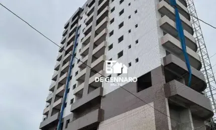 Apartamento com 2 dormitórios à venda por r$ 380.000,00 - vilamar - praia grande/sp
