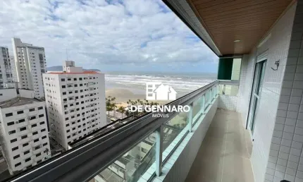 Apartamento com 2 dormitórios à venda, 89 m² por r$ 695.000 - aviação - praia grande/sp