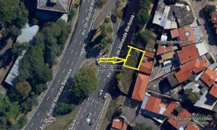 Terreno comercial à venda na Avenida Lix da Cunha, 242, Bonfim, Campinas por R$ 424.000
