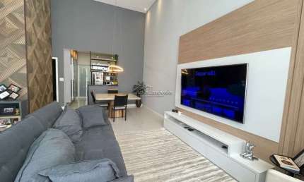 Casa em condomínio fechado com 3 quartos à venda na Avenida Olívio Franceschini, 2505, Parque São Miguel, Hortolândia por R$ 1.280.000