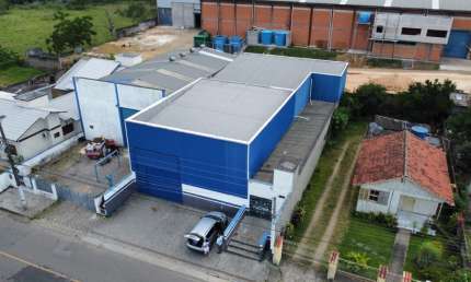 Barracão / Galpão / Depósito com 2 salas para alugar na Rua Jaime Aguiar de Souza, 1214, Humaitá de Cima, Tubarão