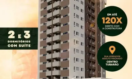 Apartamento com 2 quartos à venda na Rua Vereador Adolfo Machado, 287, Centro, Tubarão