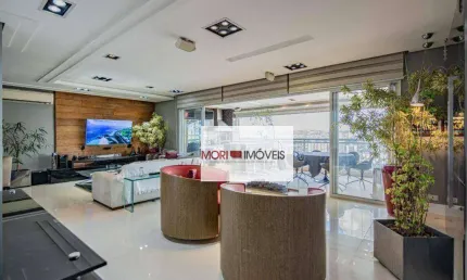 Apartamento com 4 dormitórios, 206 m² - vila romana - são paulo/sp