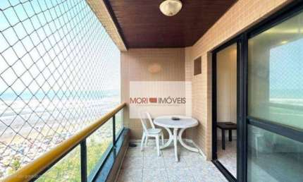 Apartamento com 2 dormitórios para alugar, 106 m² por R$ 3.700,01/mês - Vila Caiçara - Praia Grande/SP