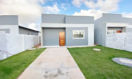 Casa a venda com 2 suítes - extremoz - possibilidade de entrada zero