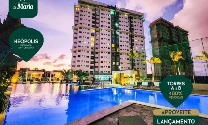 Apartamento a venda - 03 suítes - neópolis - financiamento caixa