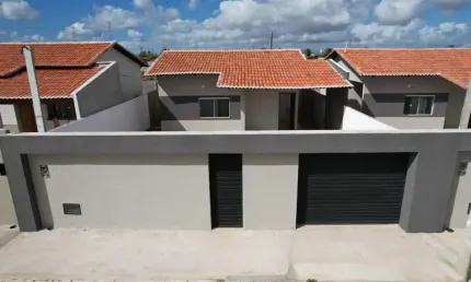 Casa 2/4 com suíte - são gonçalo do amarante - possibilidade de entrada zero