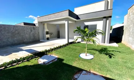 Casa a venda - 2/4 com suíte + churrasqueira - minha casa minha vida