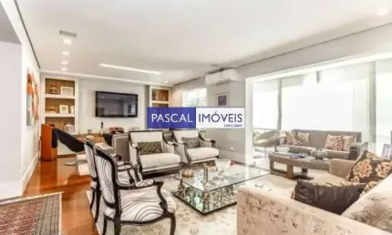 Apartamento com 4 quartos à venda na alameda dos aicás, 1053, moema, são paulo, 210 m2 por r$ 2.650.000