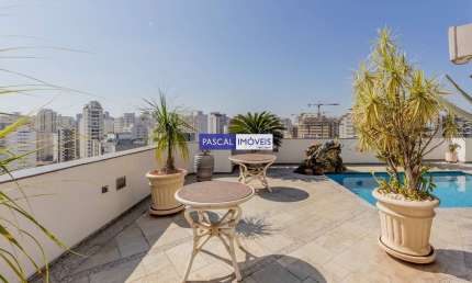 Cobertura com 4 quartos à venda na Rua Gaivota, 1359, Moema, São Paulo, 500 m2 por R$ 3.695.000