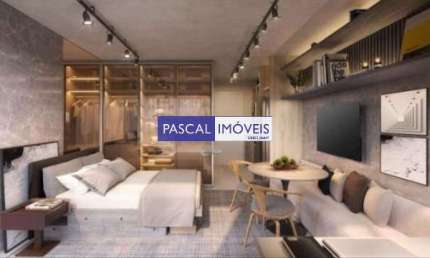 Apartamento com 1 quarto à venda na Otavio Tarquinio de Sousa, 1152, Campo Belo, São Paulo, 25 m2 por R$ 475.000