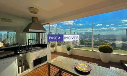 Cobertura com 4 quartos para alugar na Rua Nebraska, 928, Brooklin, São Paulo, 420 m2 por R$ 42.500