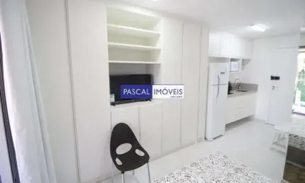 Apartamento com 1 quarto à venda na rua doutor jesuíno maciel, 320, campo belo, são paulo, 24 m2 por r$ 445.000
