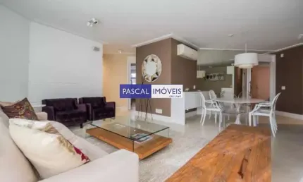 Apartamento com 3 quartos à venda na rua pascal, 760, campo belo, são paulo, 155 m2 por r$ 1.690.000