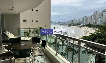 Apartamento com 4 quartos à venda na Rua Marechal Floriano Peixoto, 151, Pitangueiras, Guarujá, 250 m2 por R$ 1.350.000