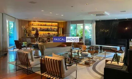 Apartamento com 4 quartos à venda na avenida juriti, 307, moema, são paulo, 601 m2 por r$ 14.950.000